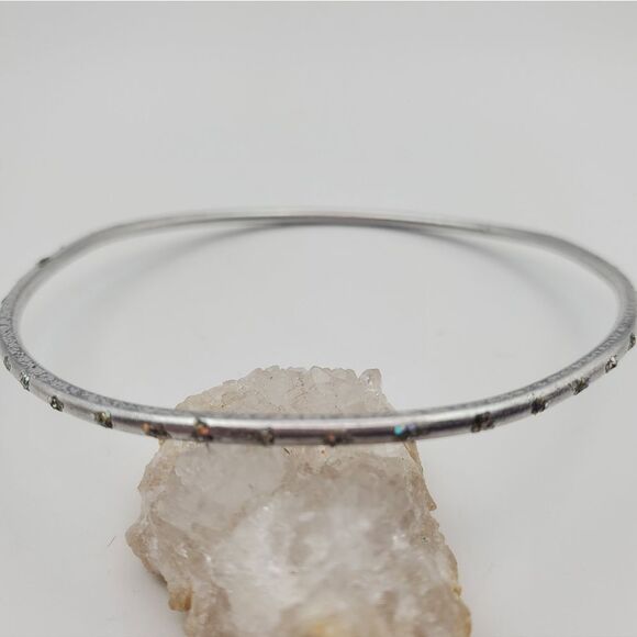 Rainbow dainty prism crystal bracelet B1515 - Picture 2 of 4